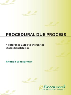 cover image of Procedural Due Process